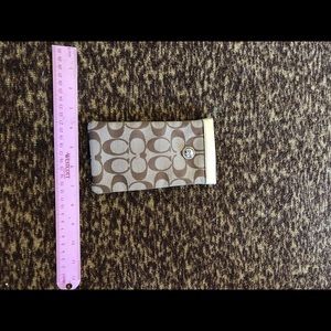 Coach eyeglass case